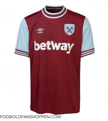 West Ham United Mohammed Kudus #14 Hjemmebanetrøje 2024-25 Kortærmet